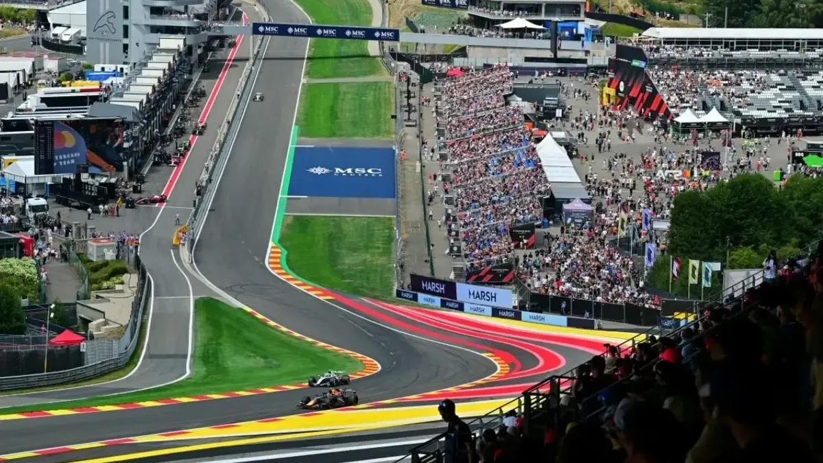 Fórmula 1: horarios y por dónde ver el Gran Premio de Bélgica en Colombia