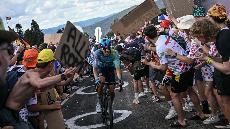 Harold Tejada, ciclista colombiano en el Tour de Francia 2026