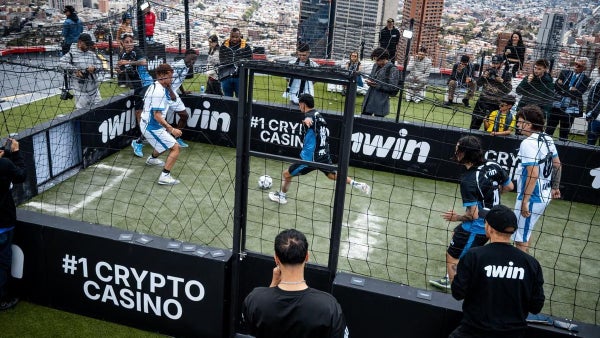 En Bogotá se jugó el partido con más altura en el mundo