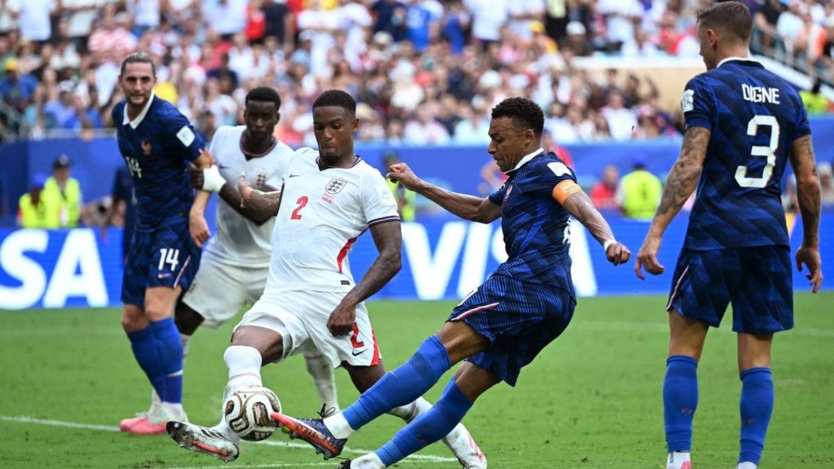 Inglaterra vs. Francia.