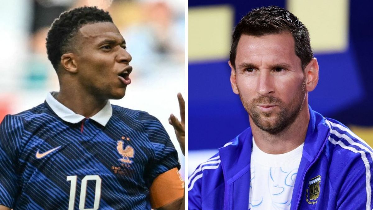 Mbappé y Messi.