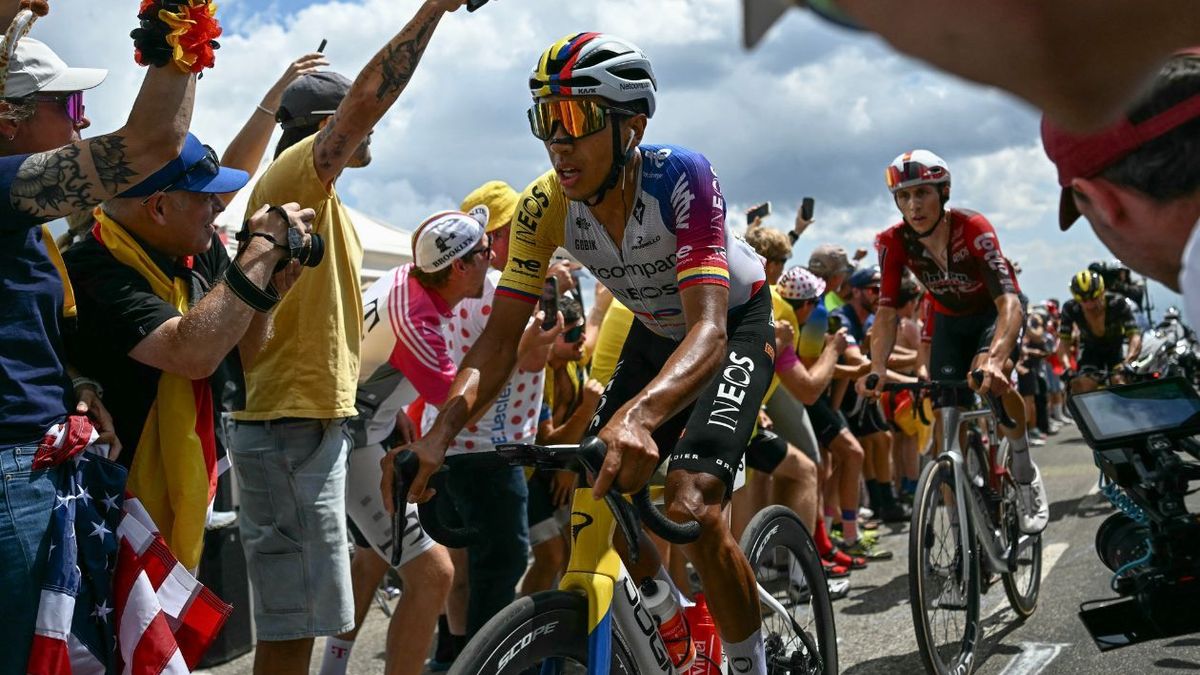 Cambios en la clasificación general del Tour de Francia con Egan Bernal
