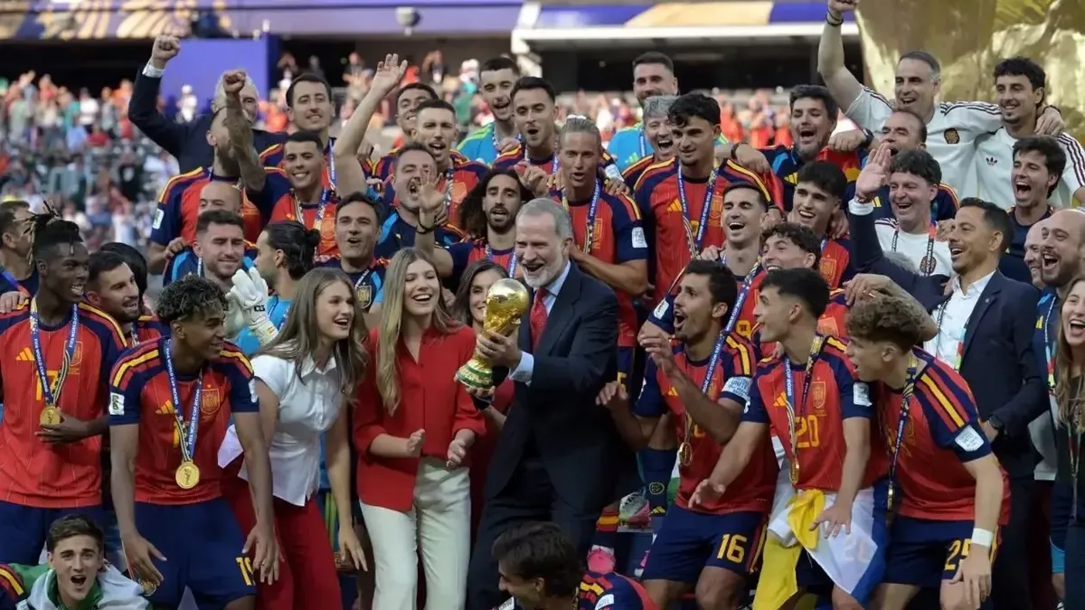 La princesa Leonor sorprendió a Ferran Torres.