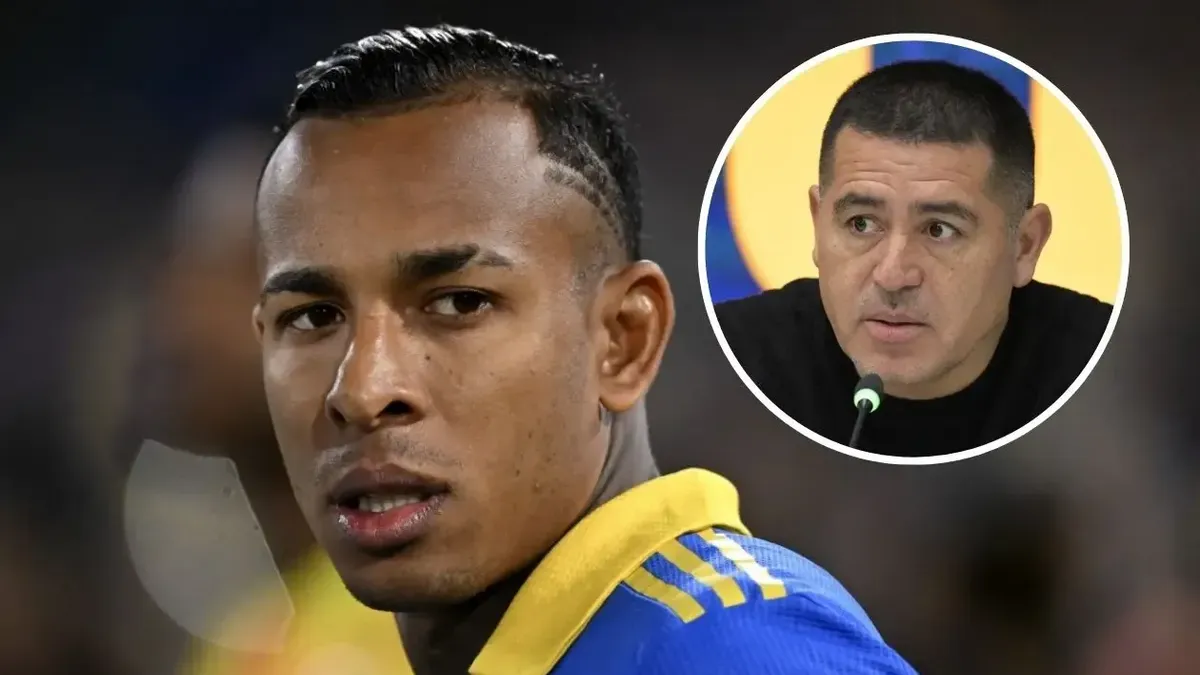 Riquelme defendió a Sebastián Villa.