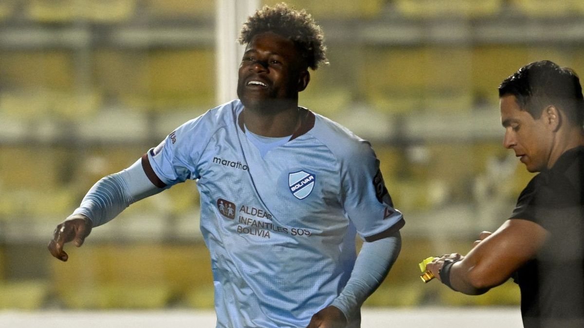 Dairon Asprilla se estrenó con gol en Copa Sudamericana con Bolívar