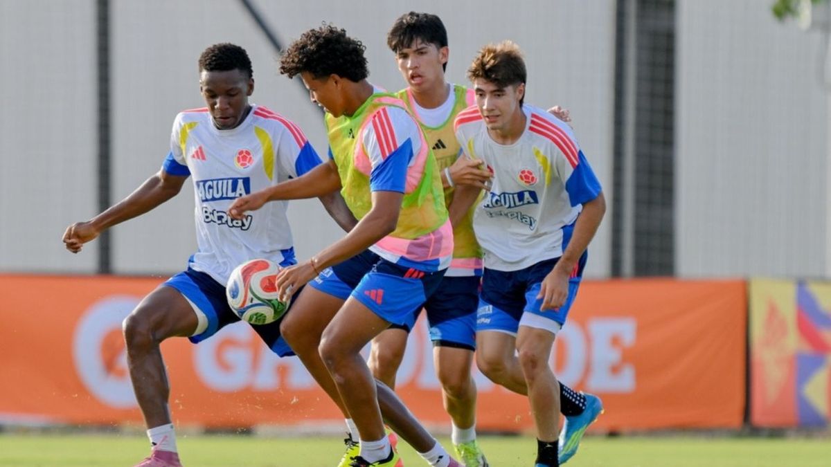 Selección Colombia sub 19 que jugará los Juegos Centroamericanos y del Caribe Santo Domingo 2026