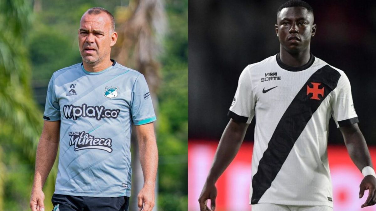 Rafael Dudamel y Marino Hinestroza