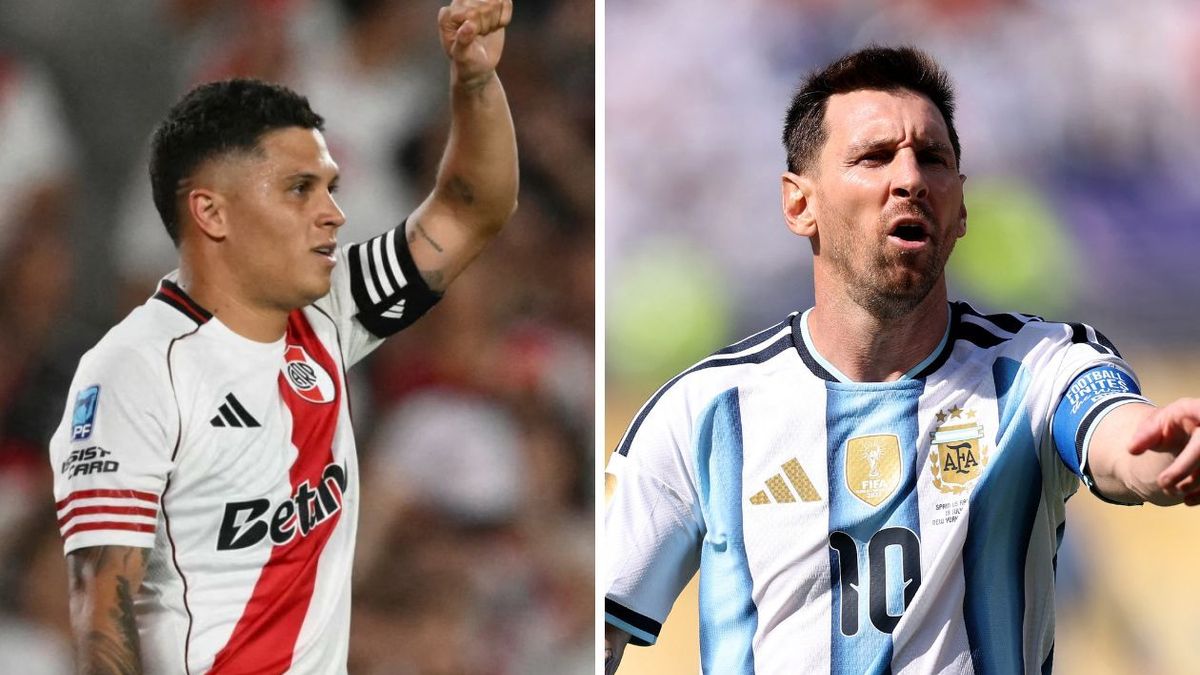 Quintero y Messi.