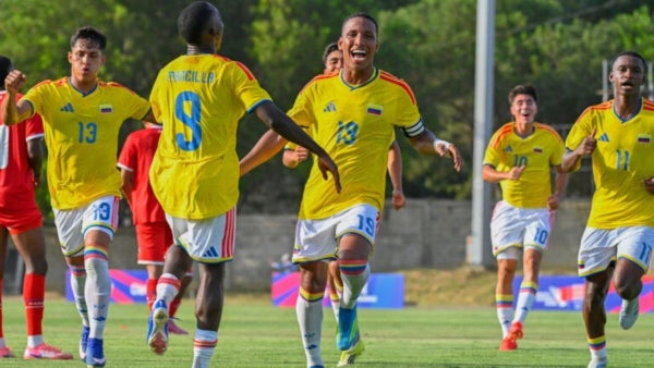 Colombia logró su segunda victoria en el fútbol masculino de los Juegos Centroamericanos y del Caribe