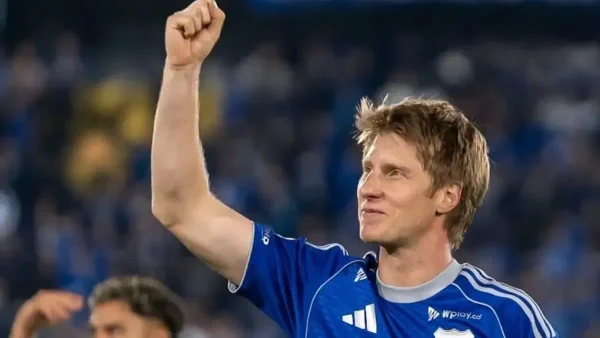 ¡Gol de Millonarios! Así fue el cabezazo de Andrés Llinás