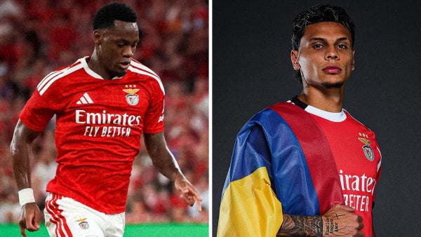 Jhon Durán y Richard Ríos son noticia: esto pasó con el Benfica