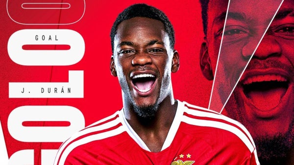 VIDEO: Jhon Jáder Durán marcó golazo con el Benfica en la Europa League
