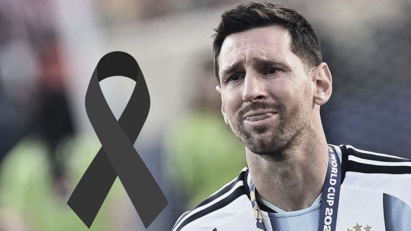 El mundo del fútbol está de luto por Messi
