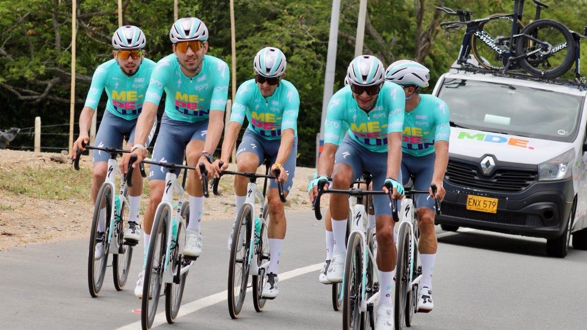 Team Medellín en la Vuelta a Colombia: clasificación general tras la victoria de Wilmar Paredes
