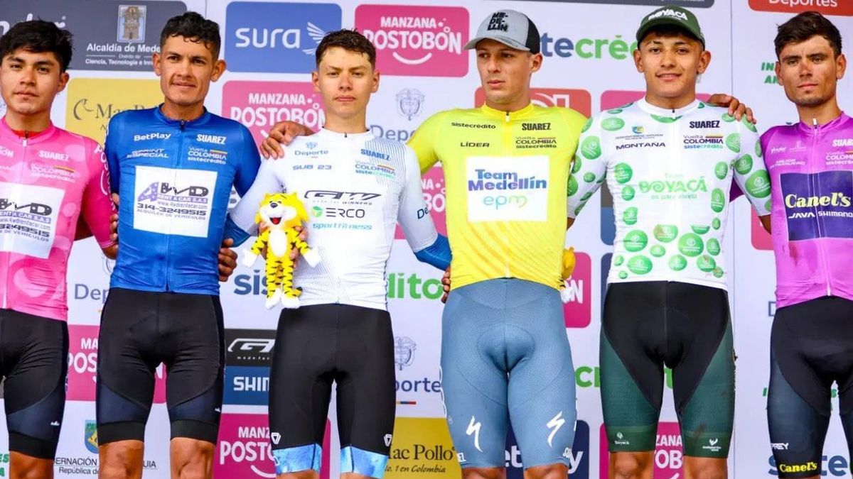 Clasificación general de la Vuelta a Colombia etapa 3
