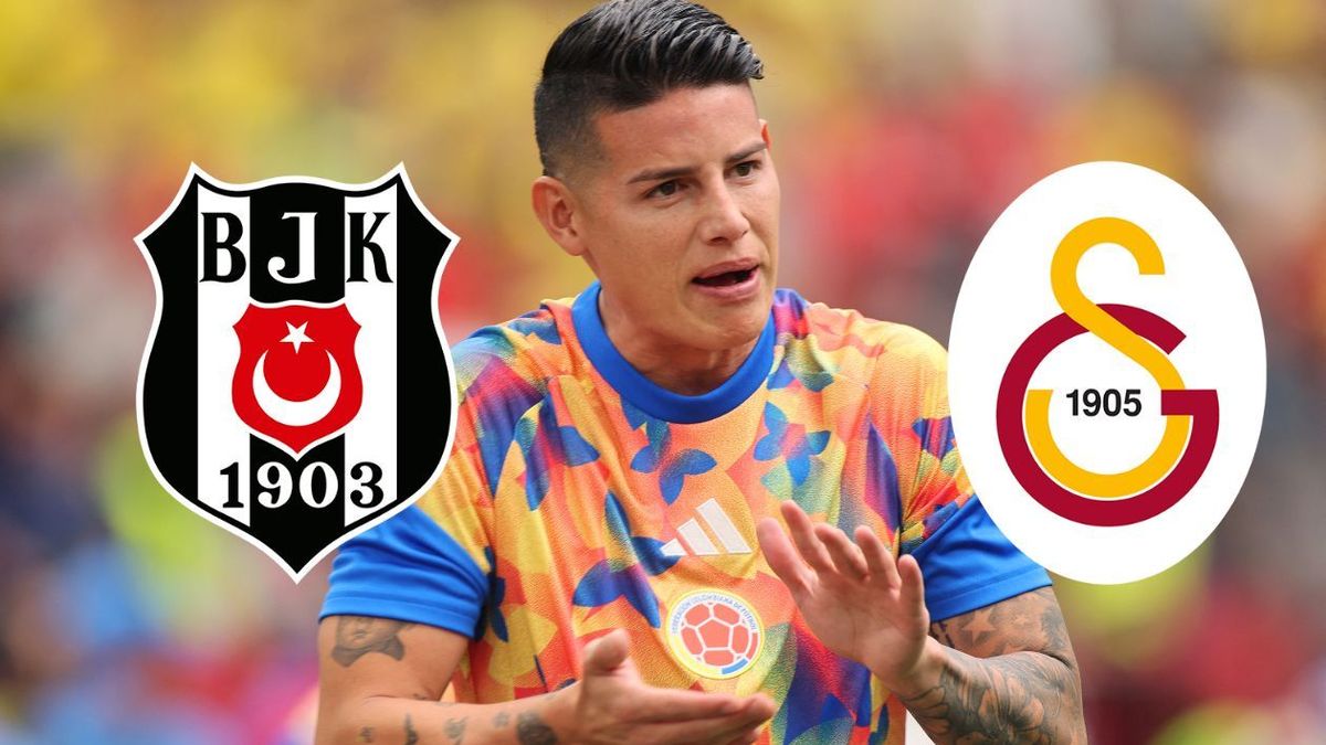 James Rodríguez se sigue moviendo en el mercado de fichajes y llegaría a Turquía