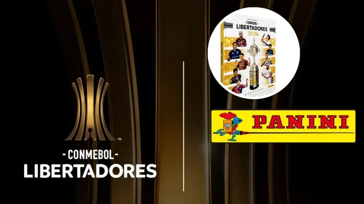 Panini presenta el álbum de la Libertadores.