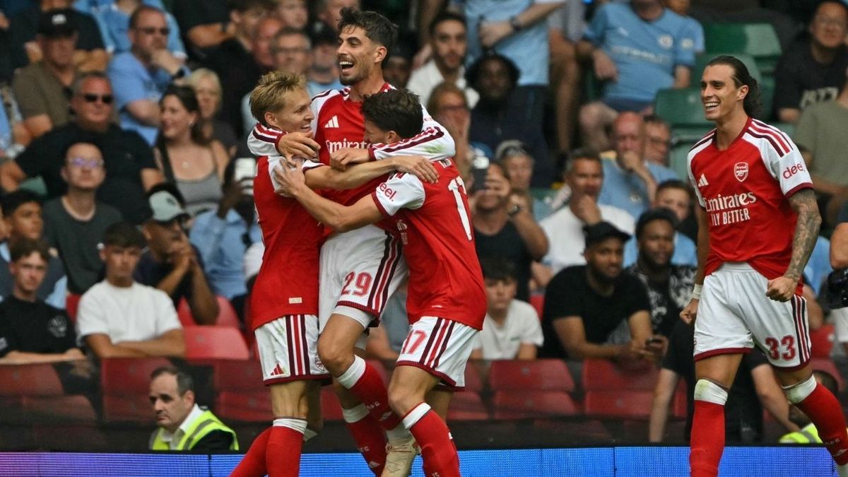 Arsenal le ganó a Manchester City