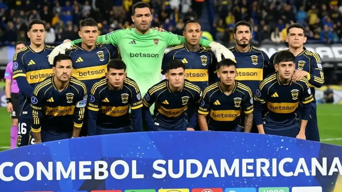 Sebastián Villa y Álvaro Montero, de Boca Juniors.
