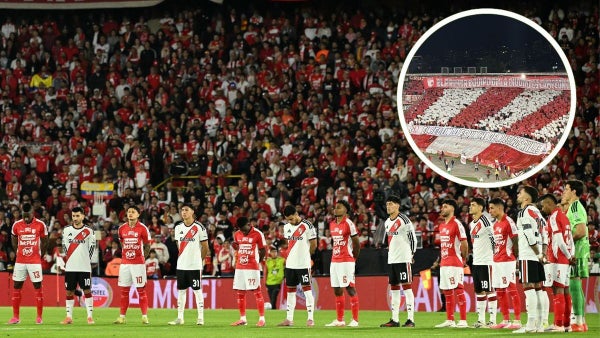 Santa Fe humilló a Millonarios en el partido contra River Plate