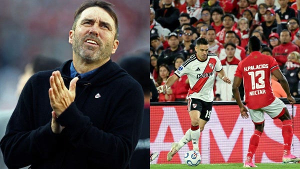 [VIDEO] El cruce de Eduardo Coudet con Santos Borré: ‘Chacho’ le dijo de todo