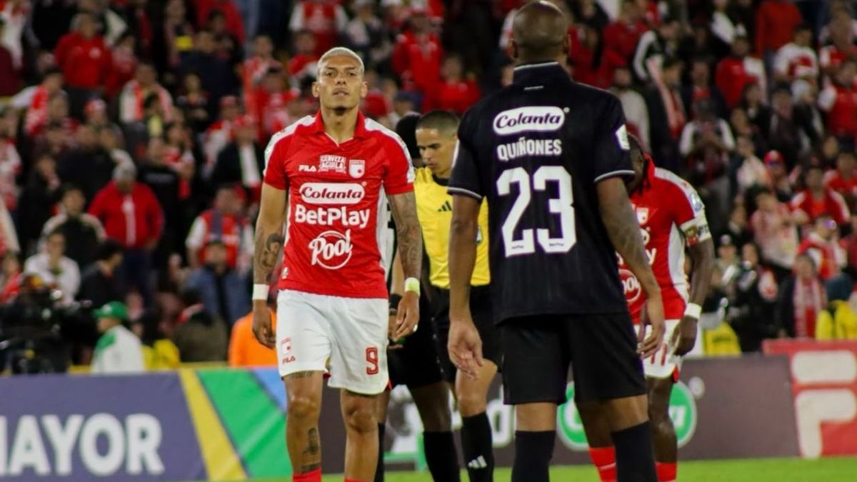 Franco Fagúndez con Santa Fe