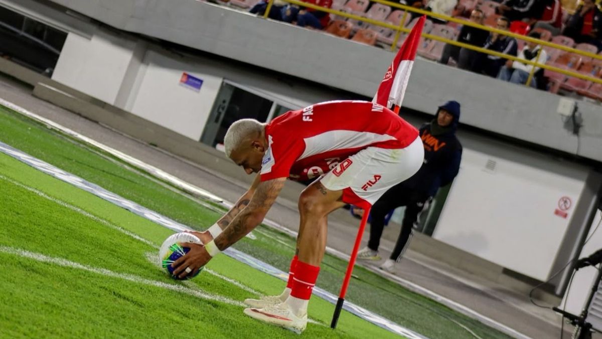 Franco Fagúndez con Santa Fe