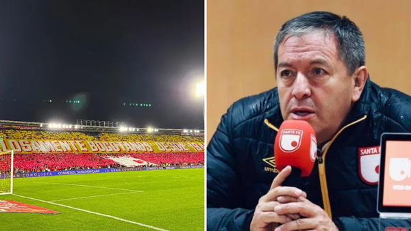 Eduardo Méndez, contundente sobre la hincha de Santa Fe: “La mayor y mejor del país”