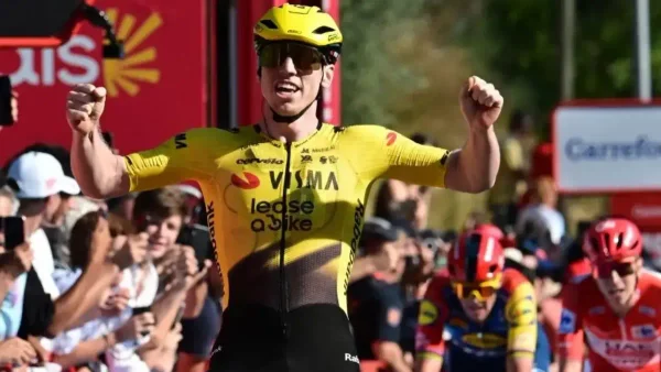 Fantástico embalaje en la etapa 5 de La Vuelta: así se definió la jornada