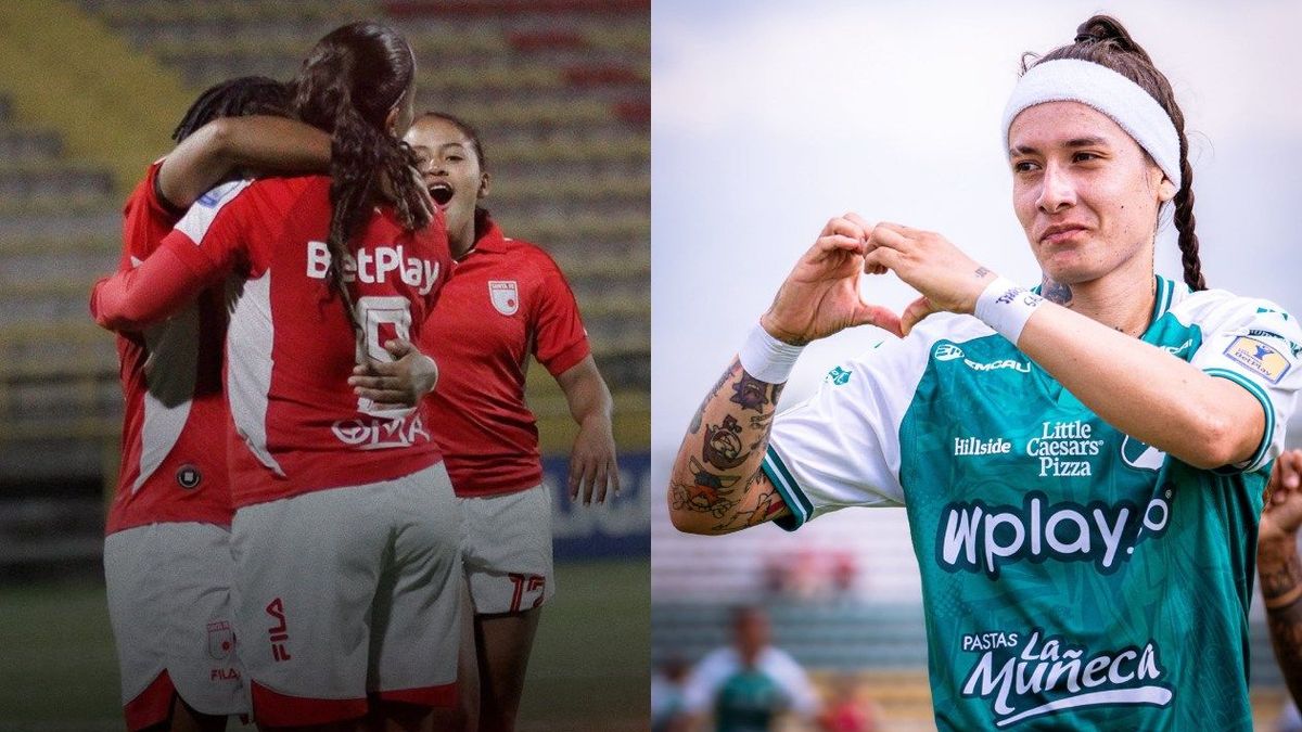Tabla de posicones de la Liga BetPlay Femenina Cuadrangular B