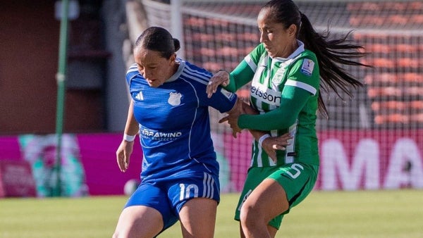 Tabla de posiciones Grupo A del cuadrangular de la Liga Betplay Femenina
