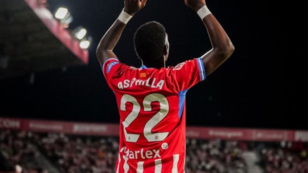 VIDEO - Yáser Asprilla marcó doblete y es figura de Girona