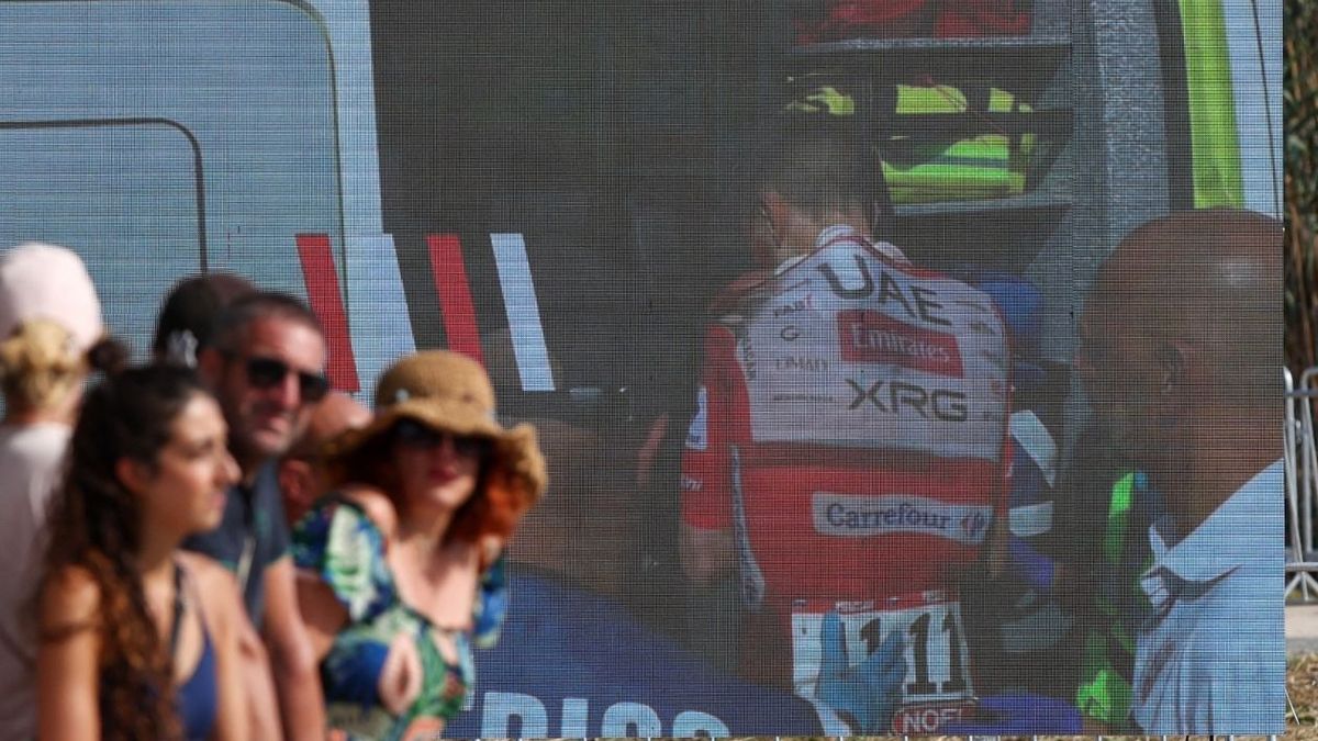 Pogacar sufrió caída en la Vuelta a España 2026