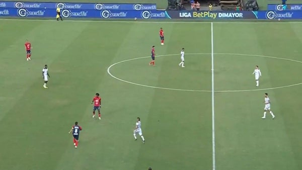 Hincha invadió la cancha en el Medellín vs. Llaneros: ¿Hubo agresión?