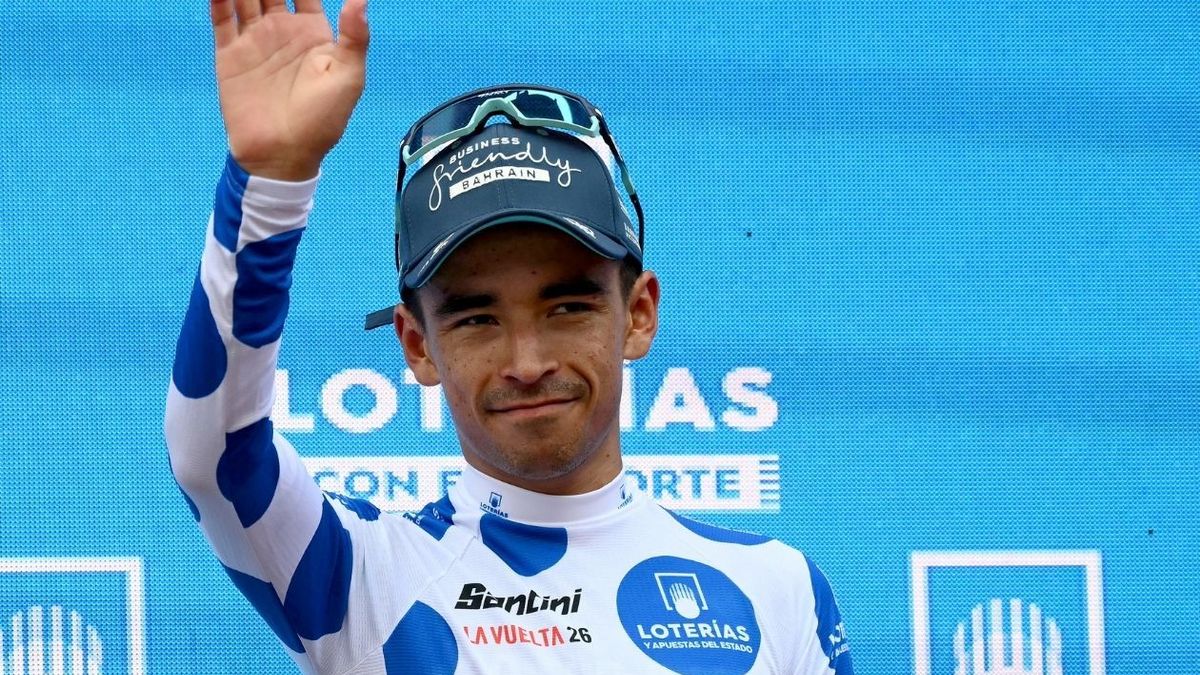 Santiago Buitrago, líder de la montaña en la Vuelta a España 2026