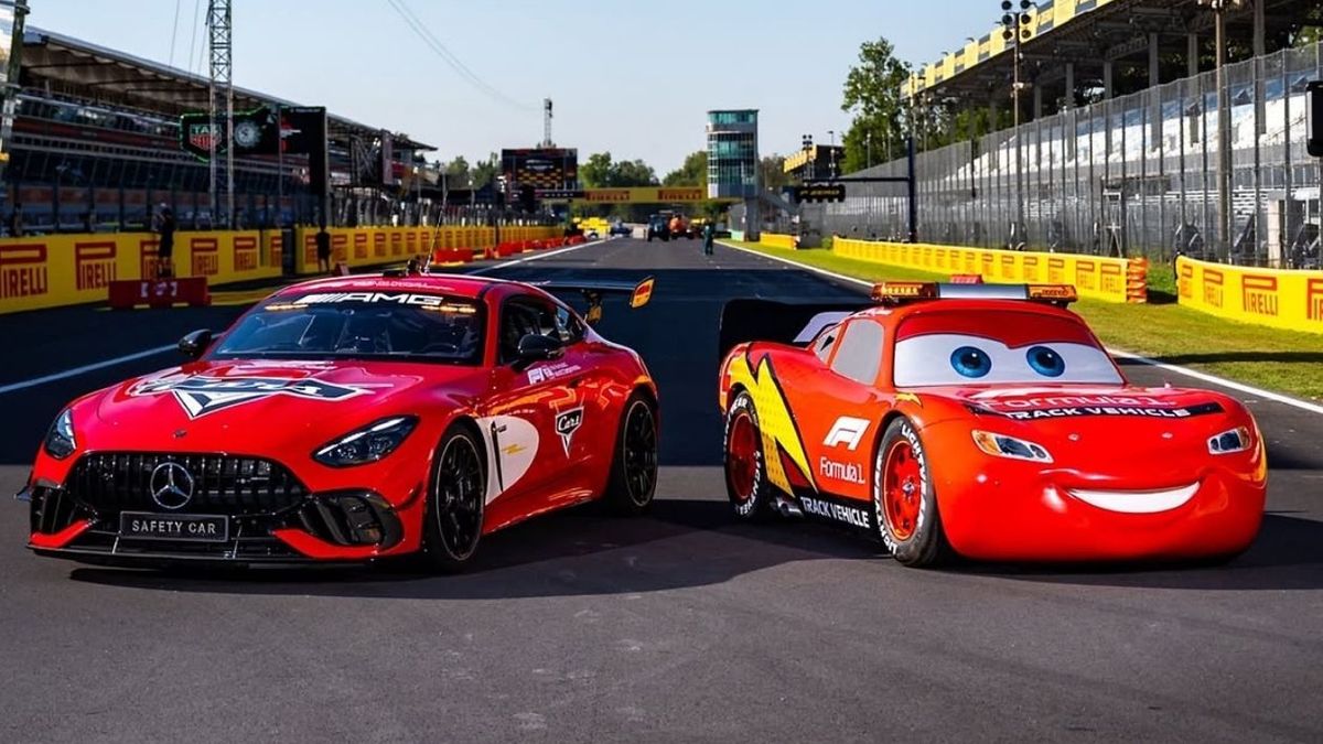 Rayo McQueen en Monza.