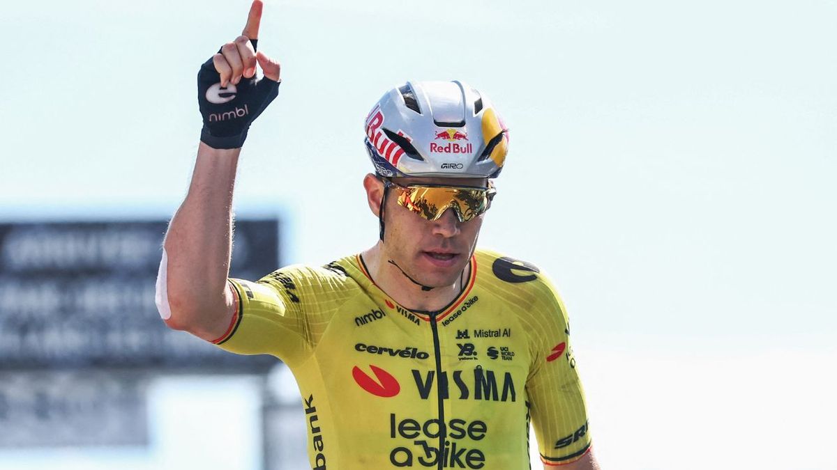 Wout van Aert ganó la etapa 13 de la Vuelta a España