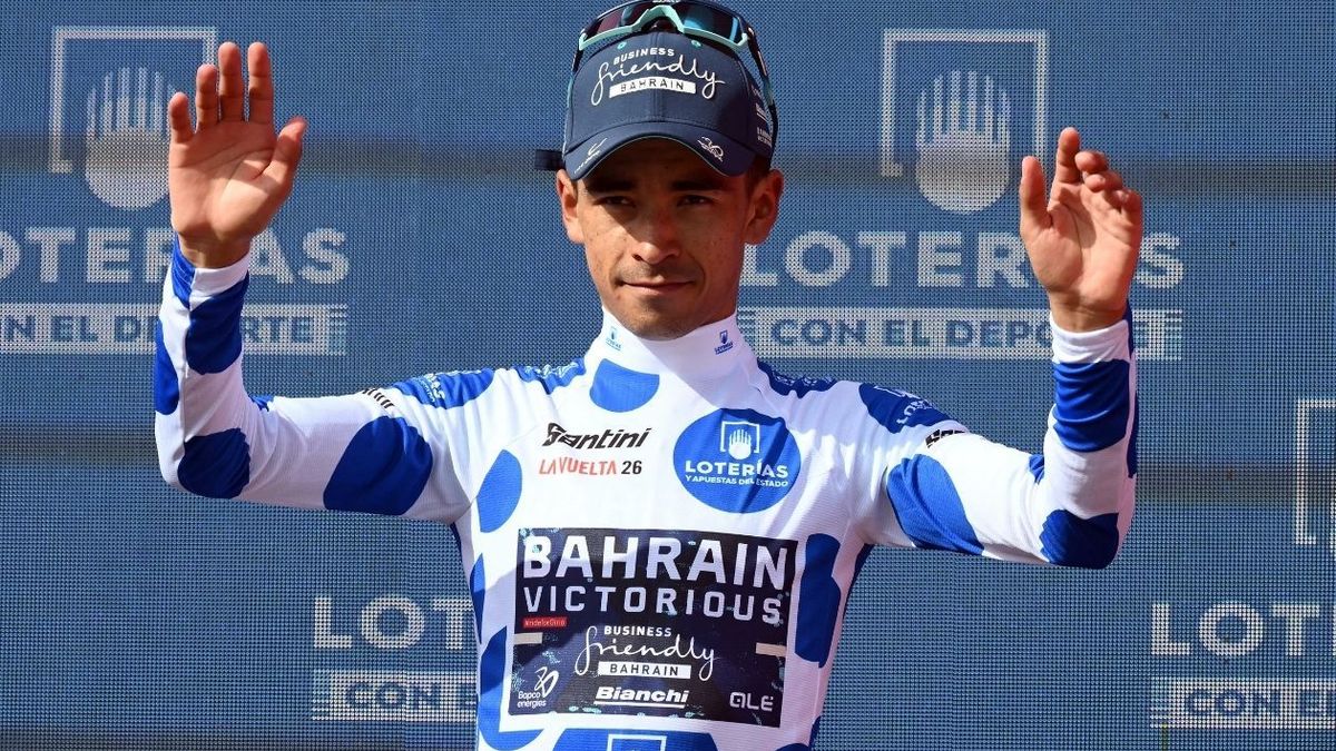 Santiago Buitrago, líder de la montaña de la Vuelta a España - Etapa 13