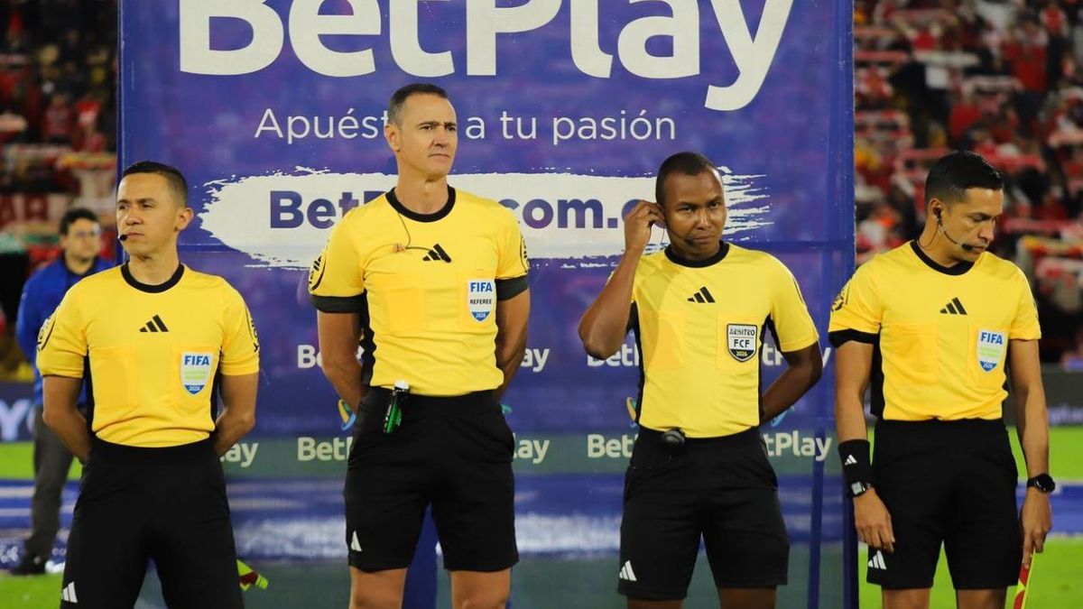Árbitros y VAR para la novena fecha de la Liga BetPlay 2026-II