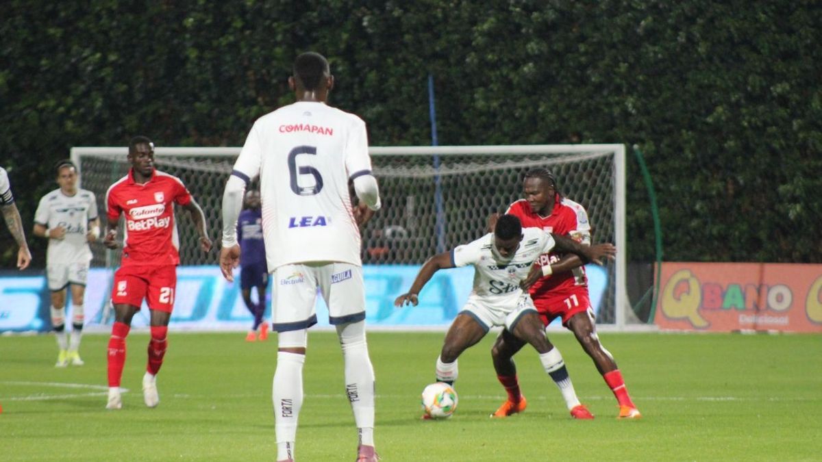 EN VIVO Santa Fe vs Fortaleza | minuto a minuto y goles | Liga BetPlay
