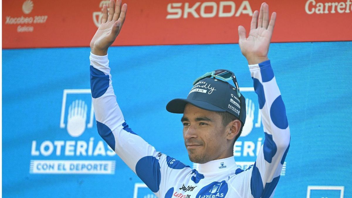 Santiago Buitrago líder de la montaña en la Vuelta a España