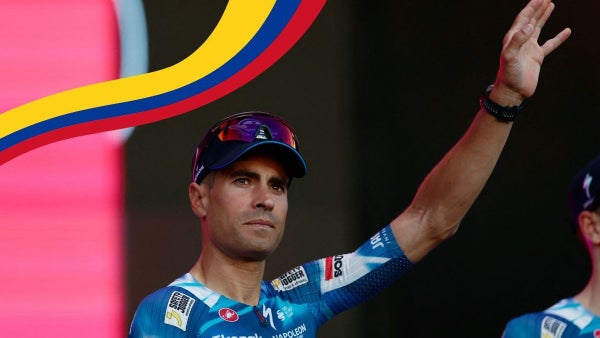 Un ciclista colombiano llegaría al equipo de Mikel Landa