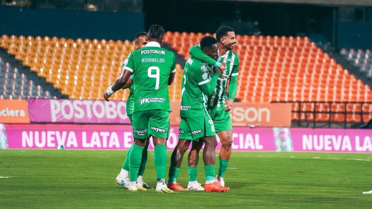 Nacional goleó al Cali y clasificó a cuartos de final de Copa BetPlay