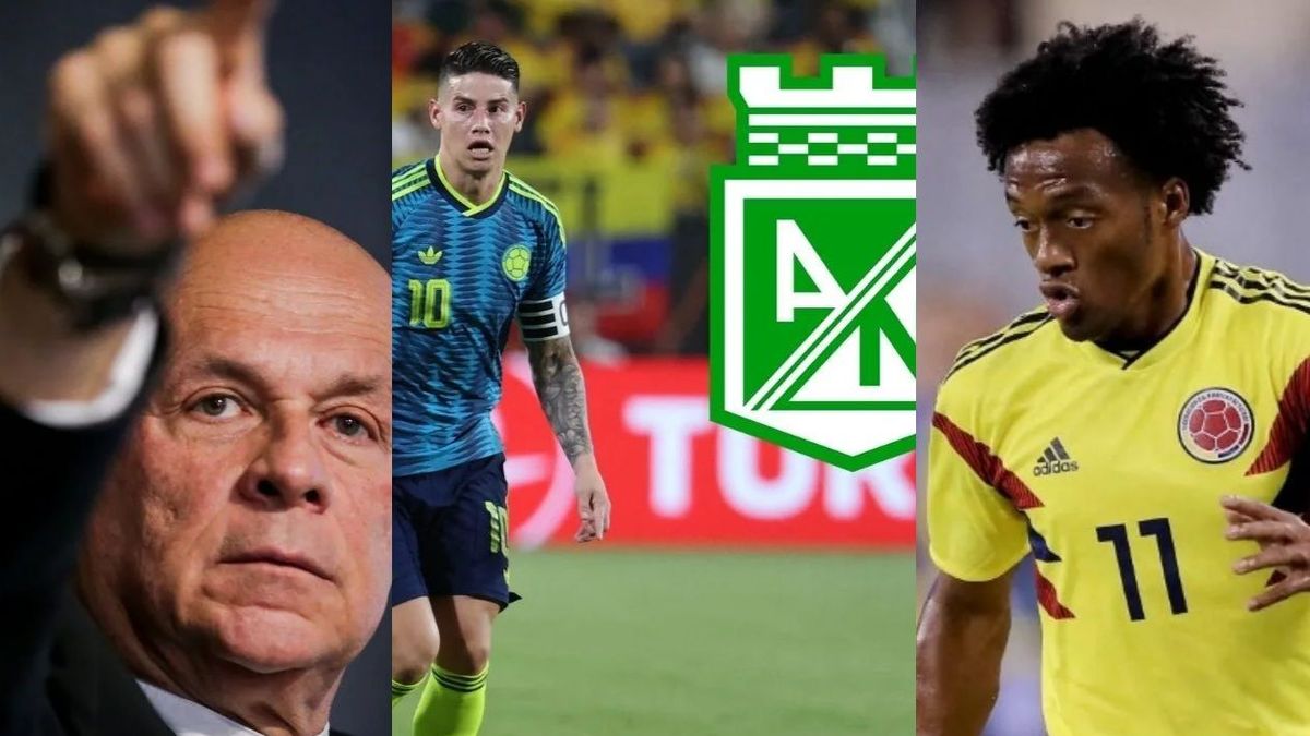 Carlos Antonio Vélez se refirió al fichaje de James Rodríguez y Juan Guillermo Cuadrado con Nacional y Millonarios