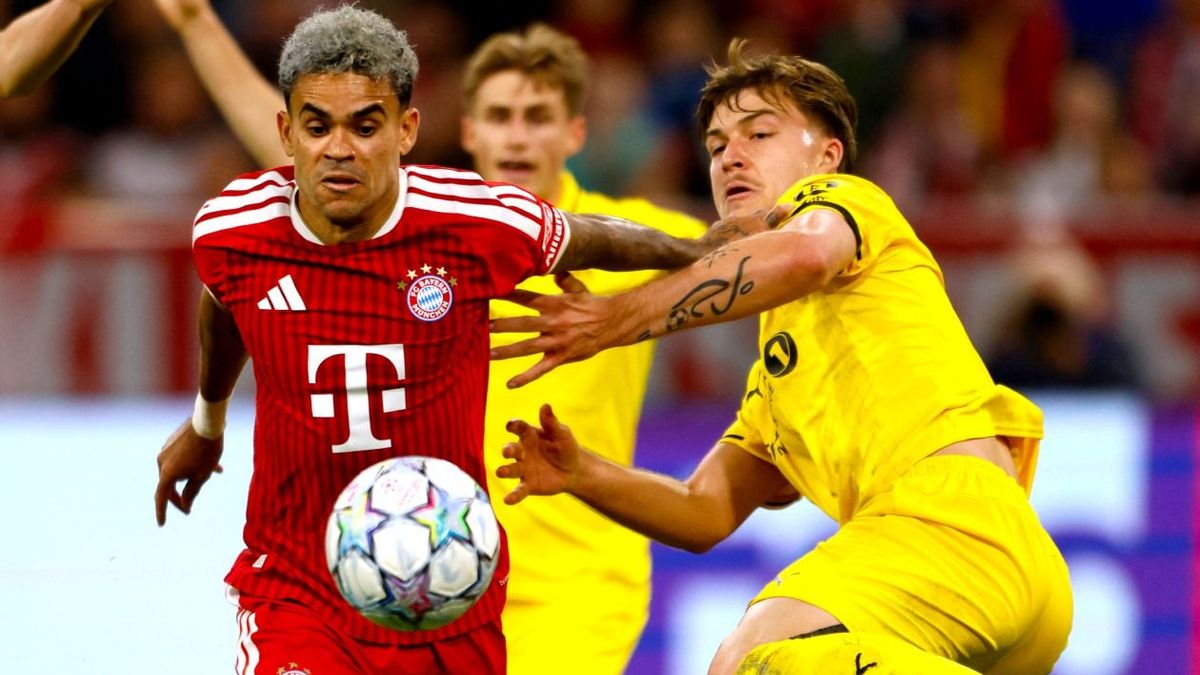 Así le fue a Luis Díaz en el Bayern vs Bodo