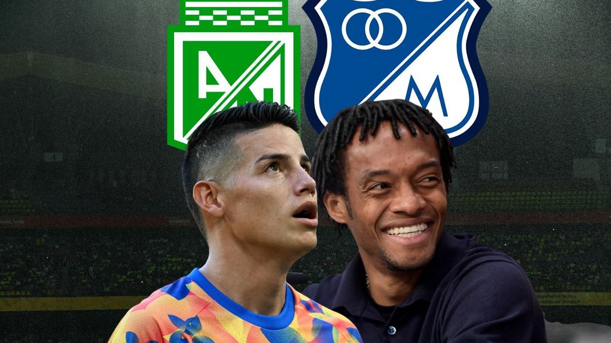 Dimayor definió fecha y horario para Nacional vs Millonarios (James vs Cuadrado)