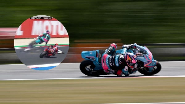 VIDEO - David Alonso sufrió fuerte accidente en el GP de San Marino de Moto 2