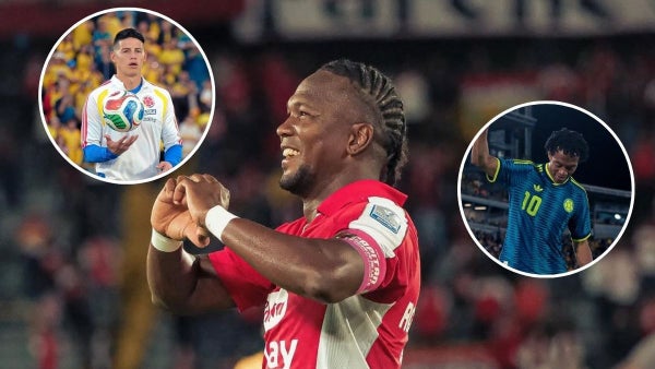 Mensaje de Rodallega a quienes cuestionan a James en Nacional y a Cuadrado en Millonarios