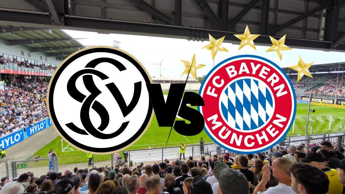 Elversberg vs. Bayern Múnich.