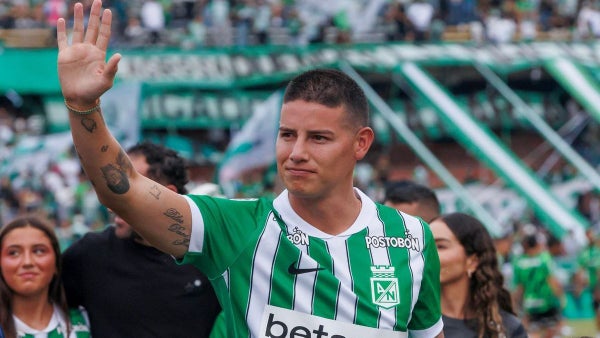 Boletas para el debut de James Rodríguez con Nacional en Bogotá